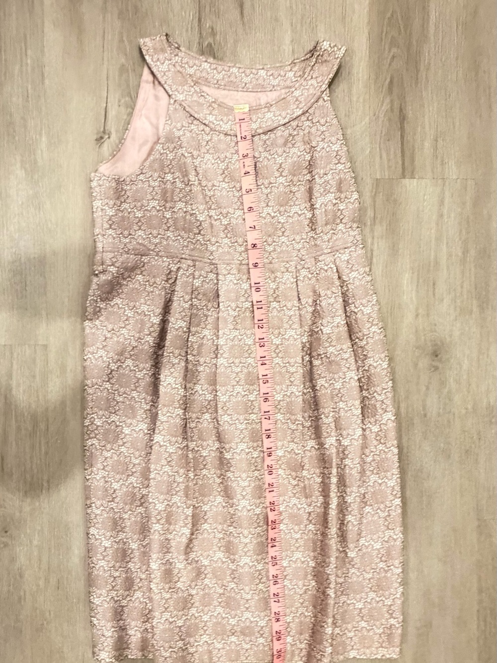 Burberry Pink Floral Lace Sleeveless Party Dress - Picture 2 of 5